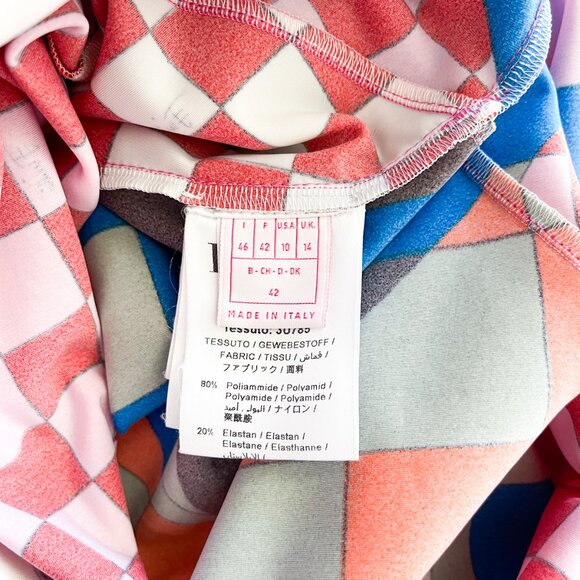 Emilio Pucci Giardino Print Long Dress Maxi Stretch-jersey - Picture 10 of 16